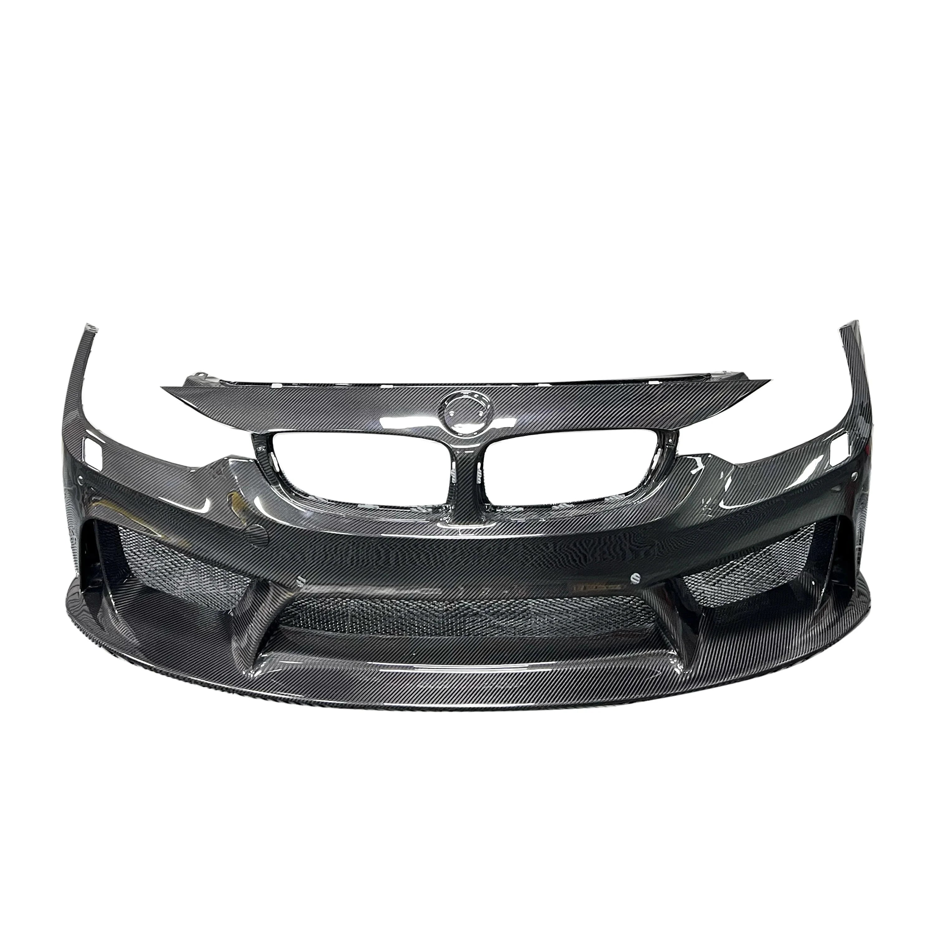 3D Style Full Carbon fiber Front Bumper - BMW F80 & F81 M3 / F82 & F83 M4