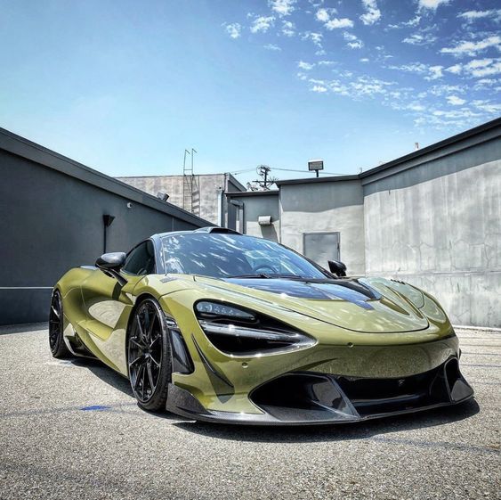 Dry Carbon Fiber Front Lip - Mclaren 720s