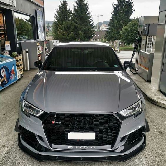 Carbon Fiber Front Lip - Audi A3 8V