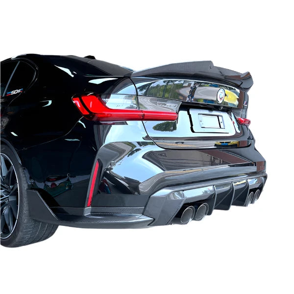 Full Dry Carbon Fiber Rear Diffuser Kit  - BMW G80 M3 | G82/G83 M4