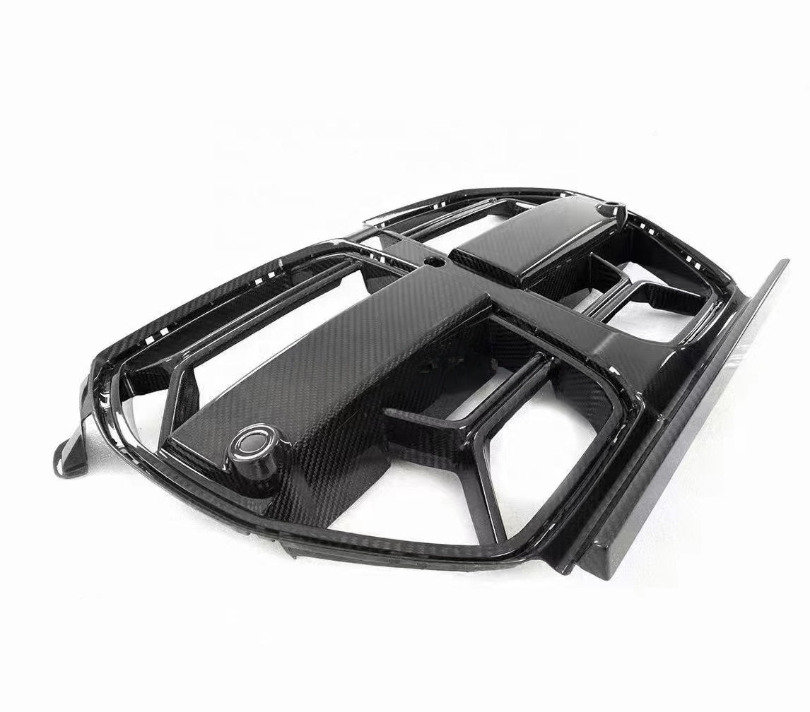 CSL Style Carbon Fiber Front Grilles - BMW G80 M3 & G82 / G83 M4