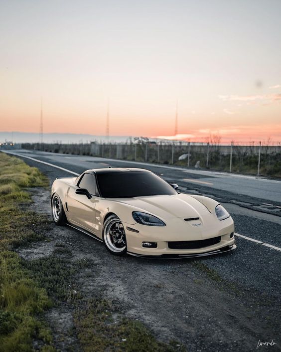 Carbon Fiber Front Lip - Corvette C6