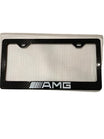 Carbon Fiber License Plate Frame - Mercedes AMG