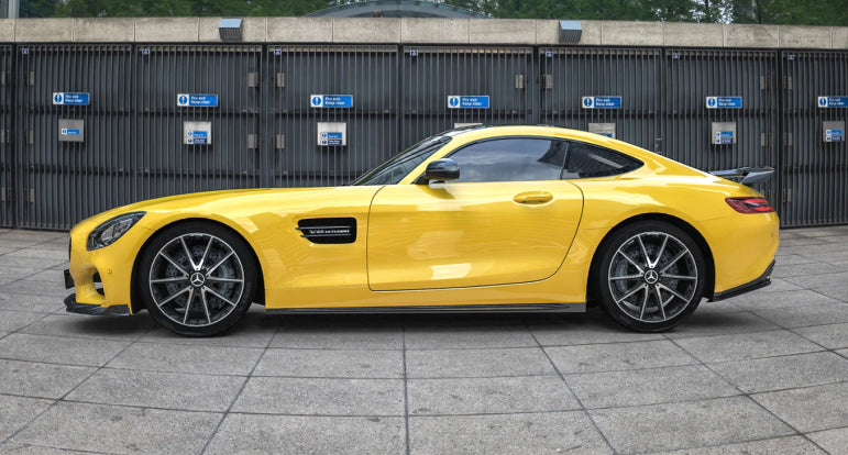 Carbon Fiber Side Skirt V2 - Mercedes Benz AMG GT GTS C190