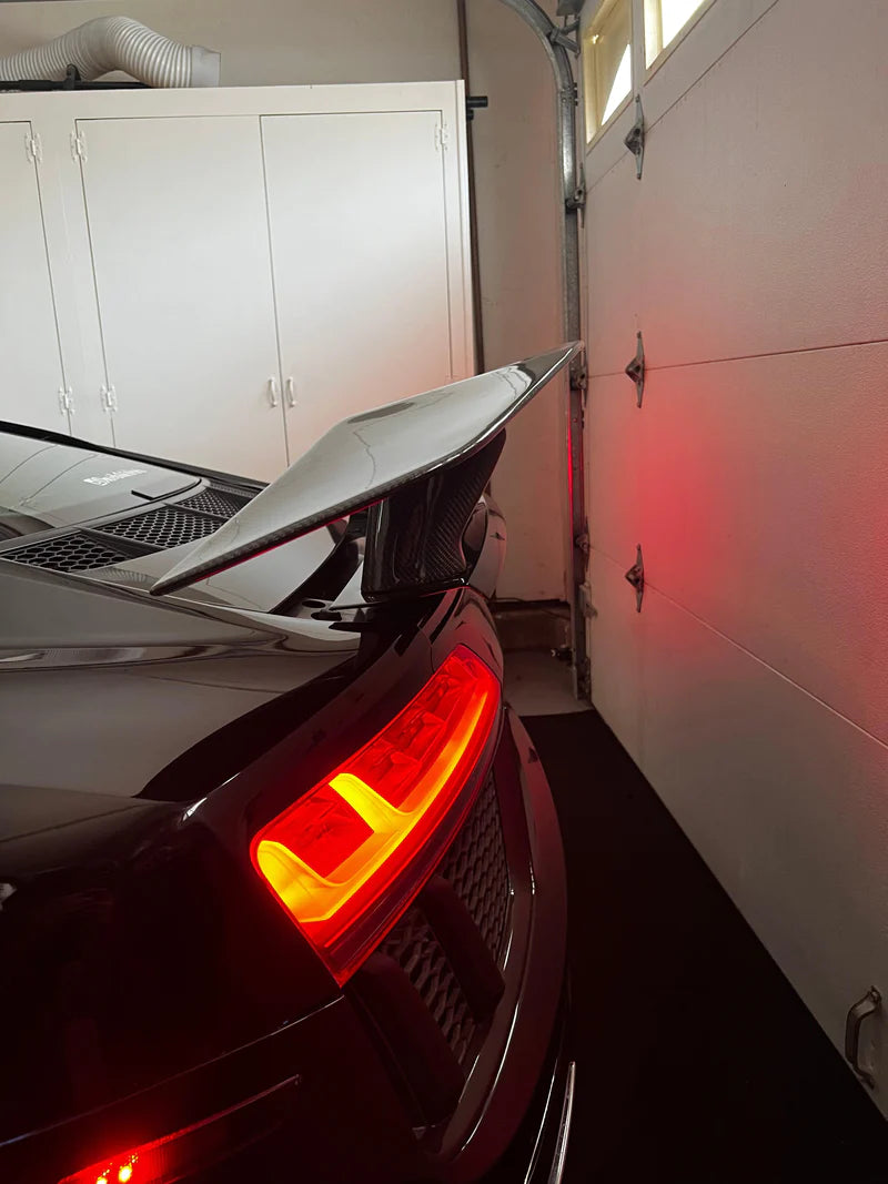 V Style Carbon Fiber Wing - Audi R8 V10 (Gen 2)