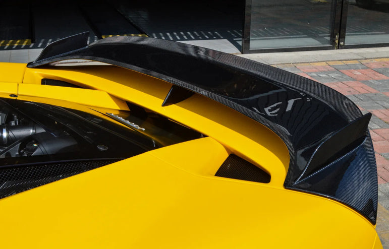 Paktechz Prepreg Carbon Fiber  Rear Spoiler Wing -  Ferrari F8 Tributo