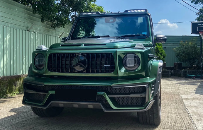 Paktechz Dry Carbon Fiber  Front Bumper - Mercedes Benz G Class W464 G500 G550 G63