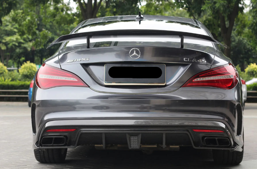 Paktechz Dry Carbon Fiber  Rear Wing - Mercedes Benz CLA Class W117 C117