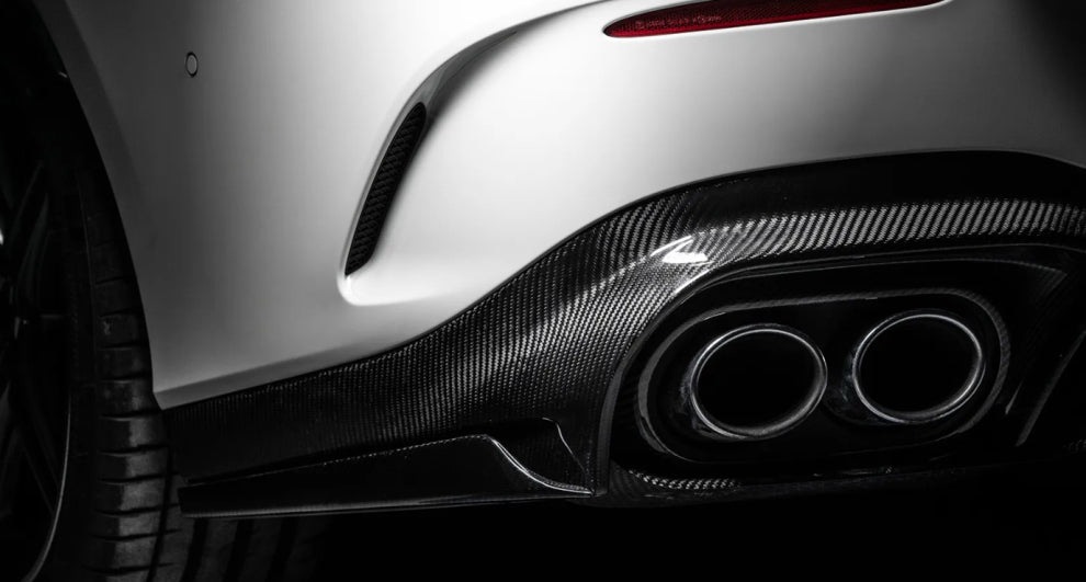 Paktechz Prepreg Dry Carbon Fiber Rear Diffuser -  Mercedes Benz W118 C118 CLA Class AMG CLA35 CLA45S