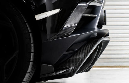 Paktechz Prepreg Carbon Fiber Rear Diffuser - Lamborghini Huracan EVO