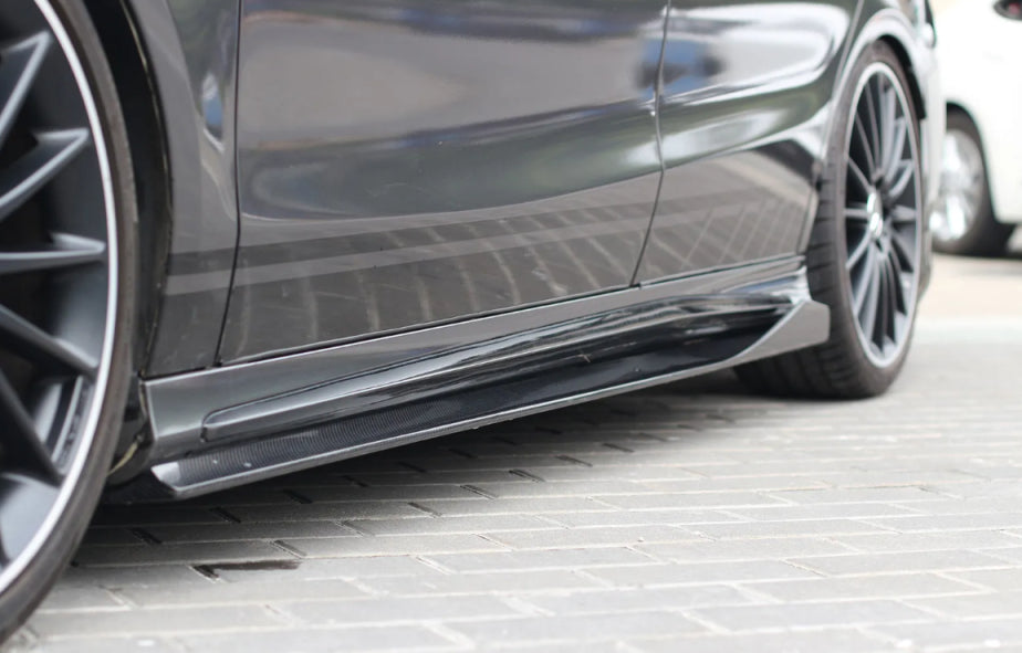 Paktechz Prepreg Carbon Fiber Side Skirts - Mercedes Benz W117 C117 CLA220 CLA250 CLA260 CLA45