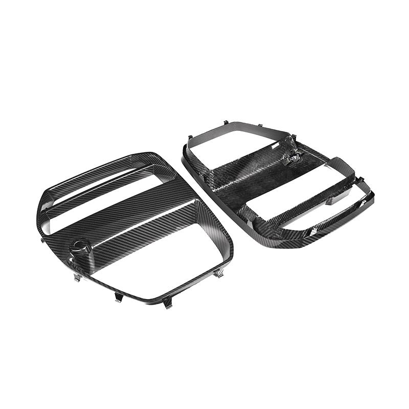 VR Style Carbon Fiber Front Grilles - BMW G80 M3 & G82 / G83 M4