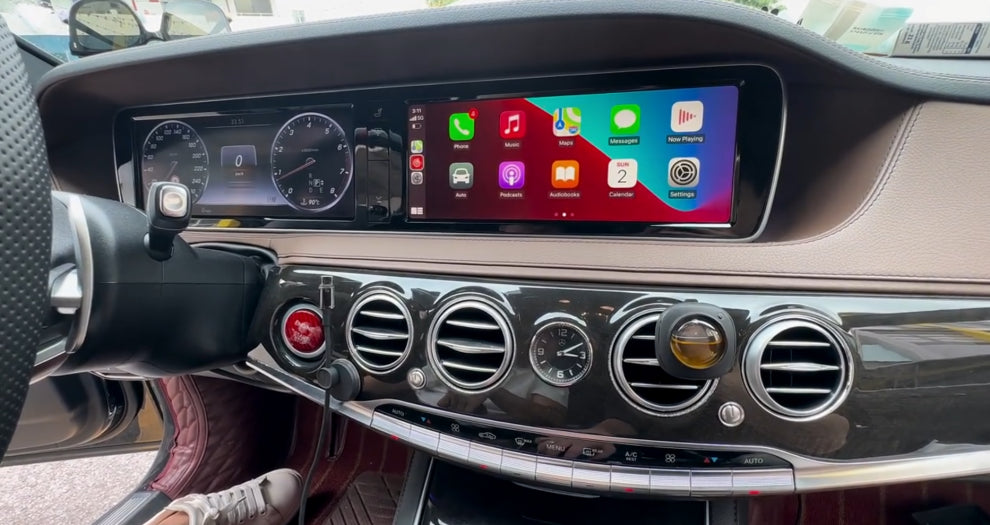 Apple Carplay & Android Auto Retrofit - Mercedes Benz B-Class, S-Class, C-Class, and A Class