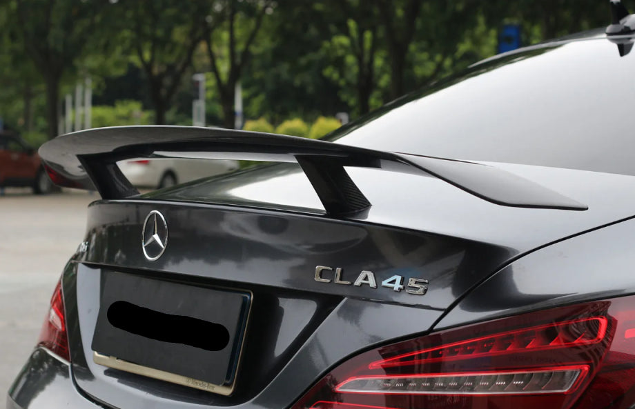 Paktechz Dry Carbon Fiber  Rear Wing - Mercedes Benz CLA Class W117 C117