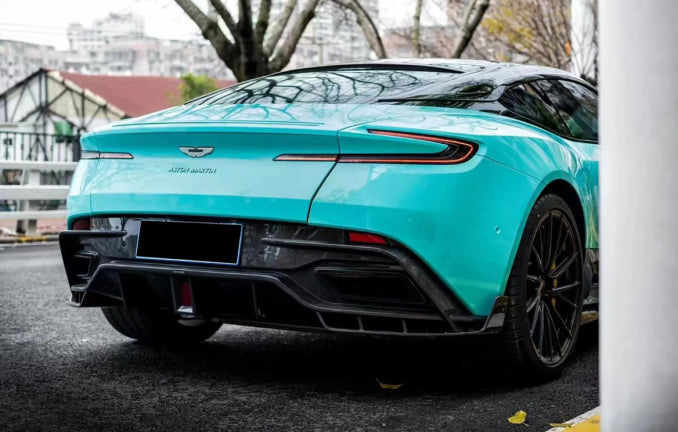 Dry Carbon Fiber Rear Diffuser w/ LED - Aston Martin DB11