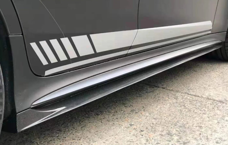 Paktechz Prepreg Carbon Fiber  Side Skirts - Mercedes Benz AMG GT43 GT53 GT50 4 Door X290