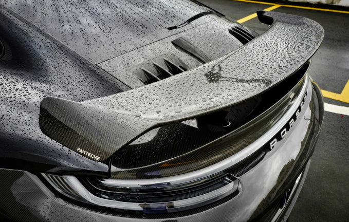 Prepreg Carbon Fiber Rear Spoiler Wing - Porsche 992 Turbo S