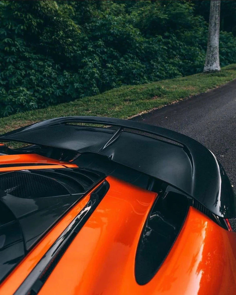 MSY Style Carbon Fiber Rear spoiler Wing - McLaren 720S