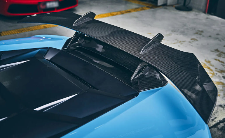 Paktechz Dry Carbon Fiber Spoiler Wing -  Lamborghini Huracan EVO