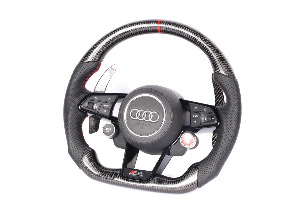 Audi Full Replacement Carbon Fiber Steering Wheel - Audi R8