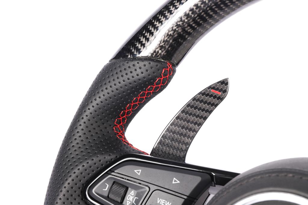 Audi Full Replacement Carbon Fiber Steering Wheel - Audi R8