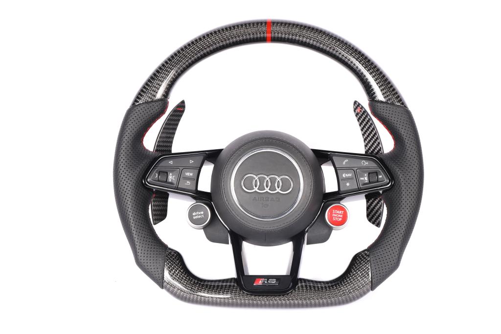 Audi Full Replacement Carbon Fiber Steering Wheel - Audi R8