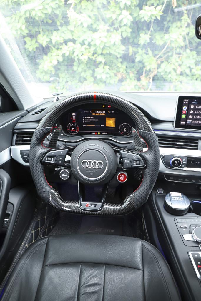 Audi Full Replacement Carbon Fiber Steering Wheel - Audi R8