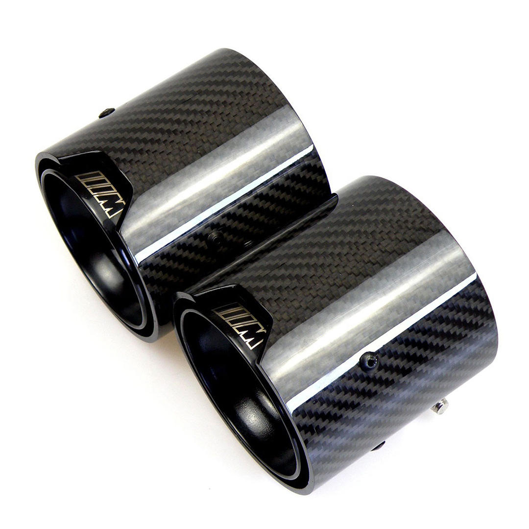 MP Carbon Fiber Exhaust Tips - F80 M3 / F82 / F83 M4 / F87 M2 / & M2c