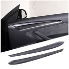 Carbon Fiber Interior Door Trim Set - Tesla Model 3 & Y