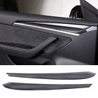 Carbon Fiber Interior Door Trim Set - Tesla Model 3 & Y