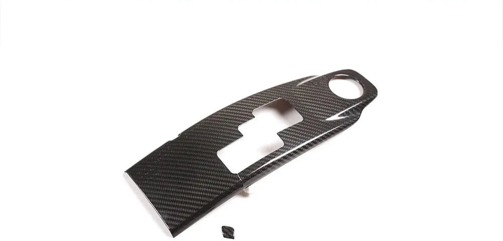 Carbon Fiber Central Control Gear Shift Panel Trim - Nissan GTR R35