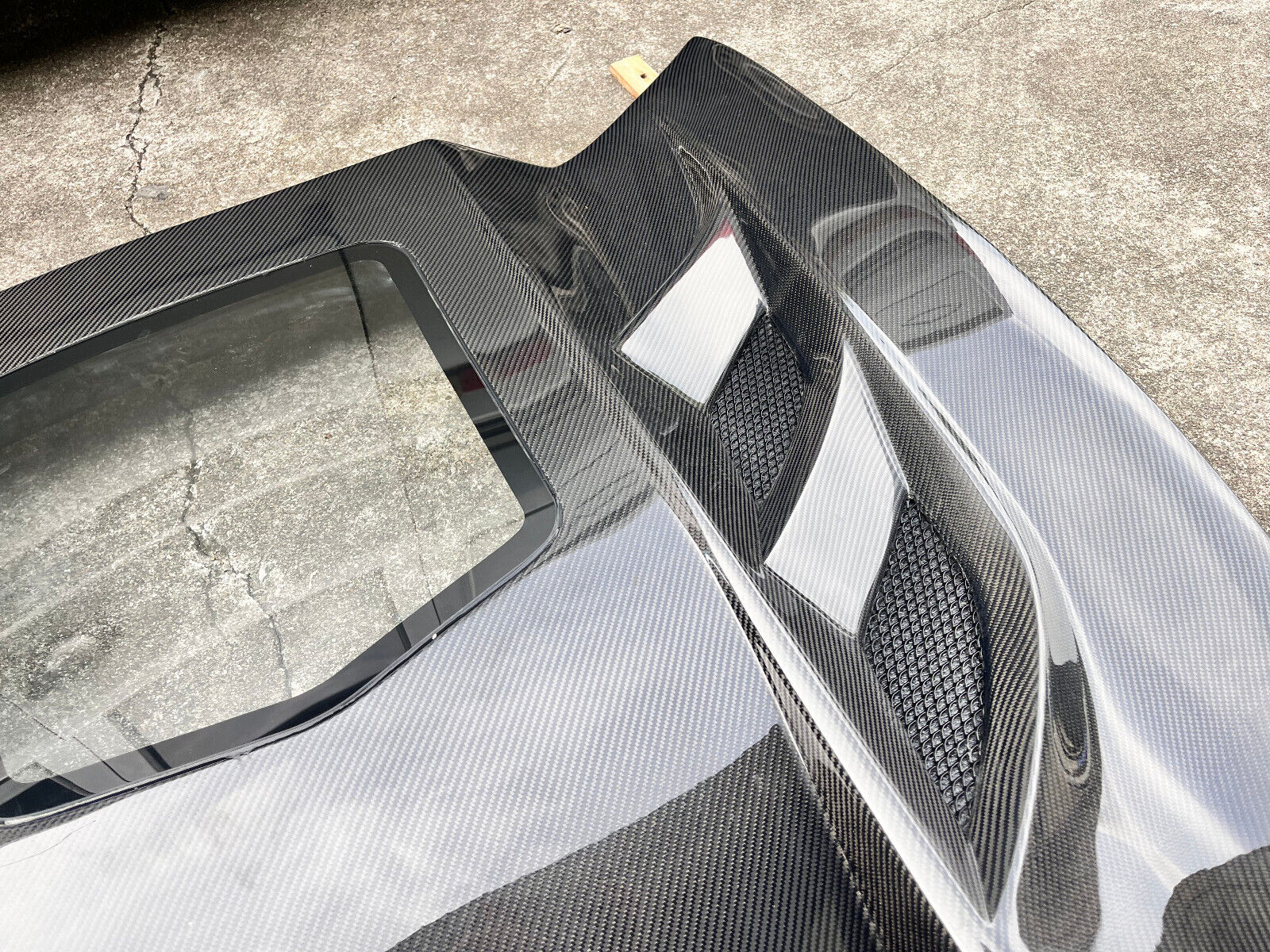 Carbon Fiber Vented Hood Bonnet - Chevrolet Corvette C7