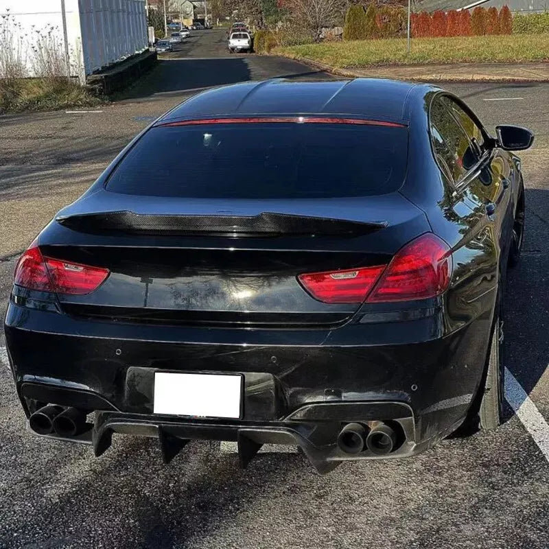 PSM Style High Kick Carbon Fiber Trunk Spoiler - BMW F06 / F12 / F13 M6 & 6 Series