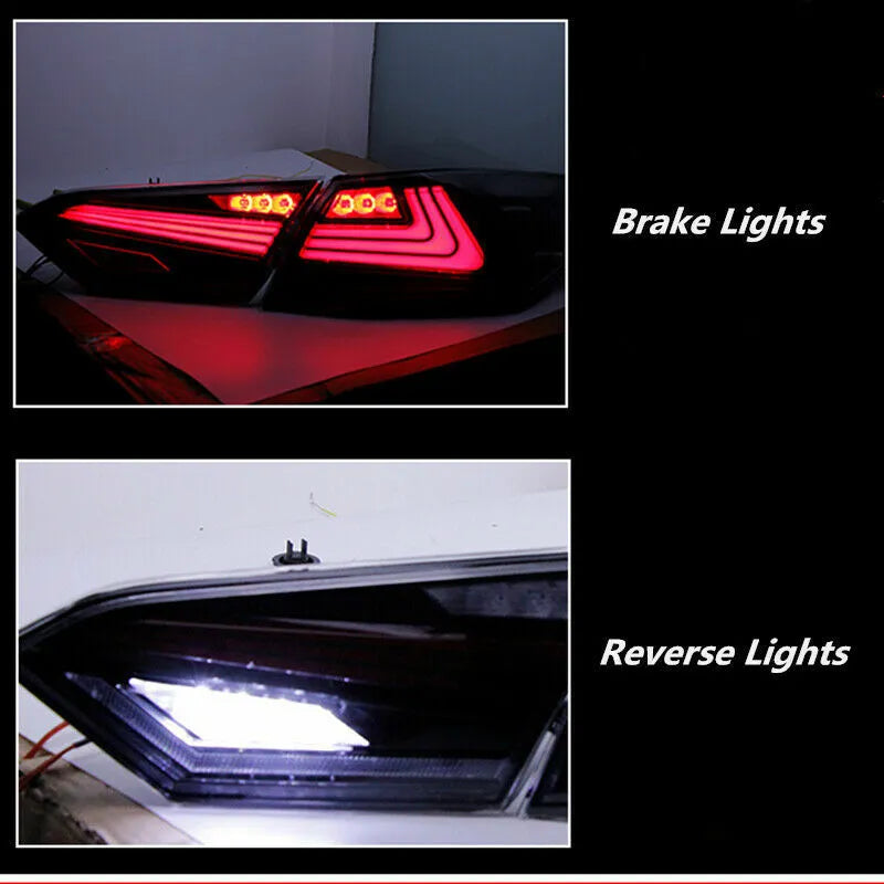 Smoked LED Tail Lights - LED Tail Lights 2018-2024