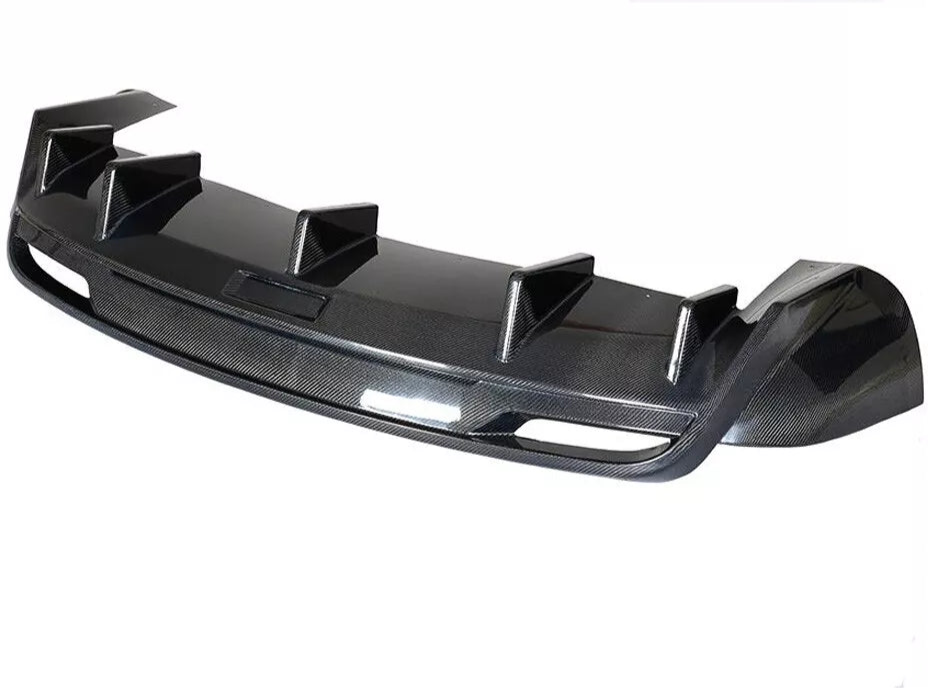 Carbon Fiber Rear Diffuser -  Tesla Model X 2016-21