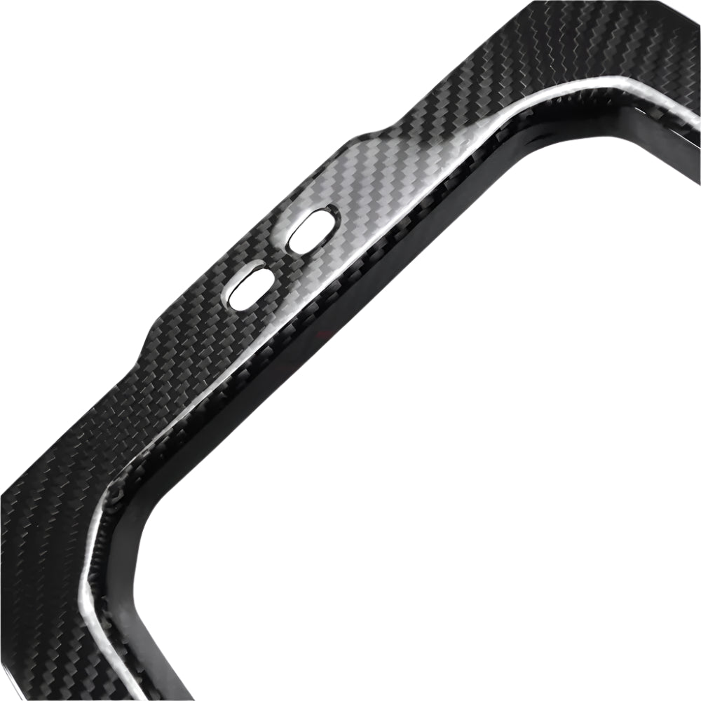 Carbon Fiber Rear USB Port Storage Panel Trim -  BMW i5 G60 M60 eDrive40 2024-25