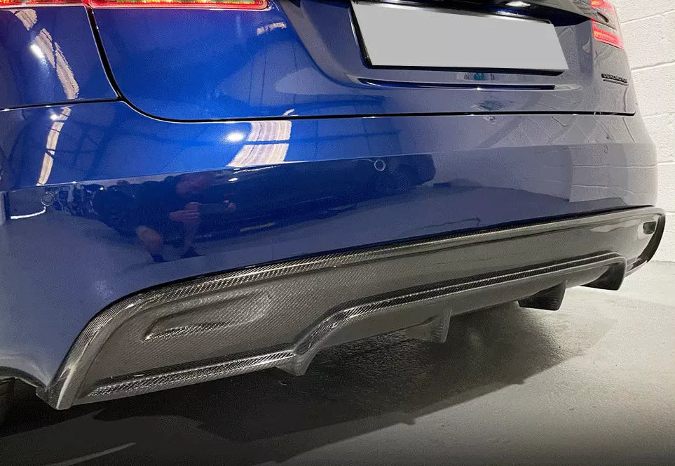 Carbon Fiber Rear Diffuser - Tesla Model S 2016-2019