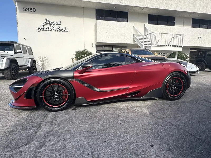 Carbon Fiber Door Insert Trim - McLaren 720s/750s/765Lt