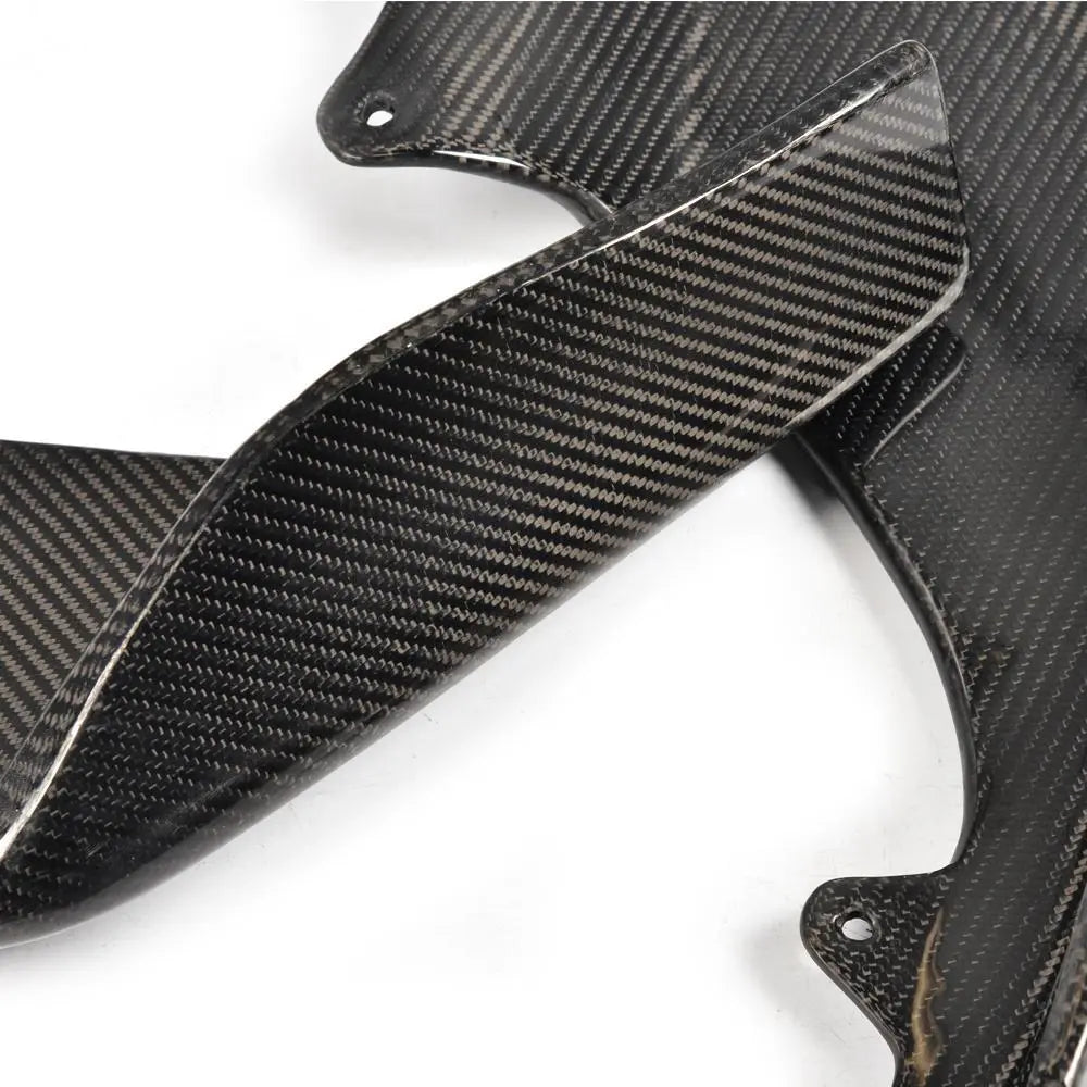 Carbon Fiber Front Splitters - Lexus GS350 F-Sport