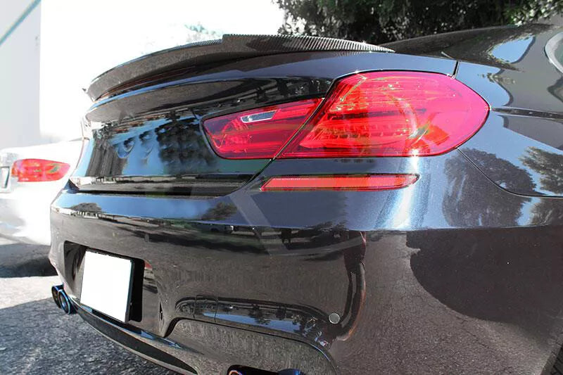 V Style Carbon Fiber Trunk Spoiler - BMW F06 / F12 / F13 M6 & 6 Series