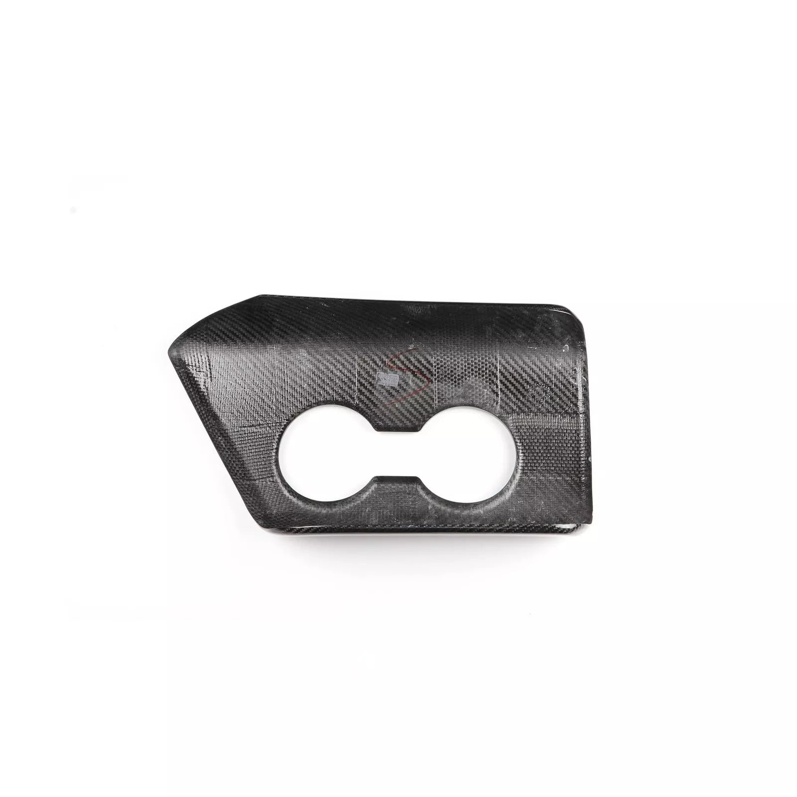 Carbon Fiber Cup Holder Trim Cover - Toyota Supra GR