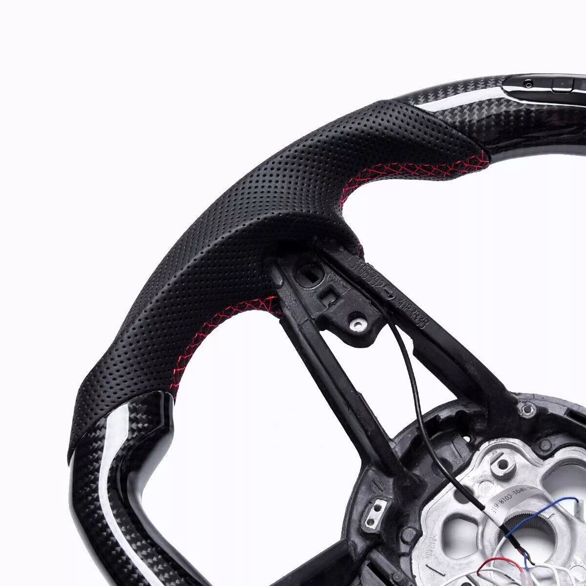 Carbon Fiber Steering Wheel W/ LED - Audi R8 & TT/TTS/TTRS