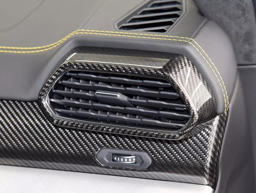 Dry Carbon Fiber AC Air Outlet Vent Cover - Lamborghini Urus