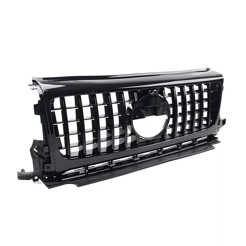 Gloss Black GTR Style Front Bumper Grille - Mercedes Benz G Class W464 G500 G550 2019-24