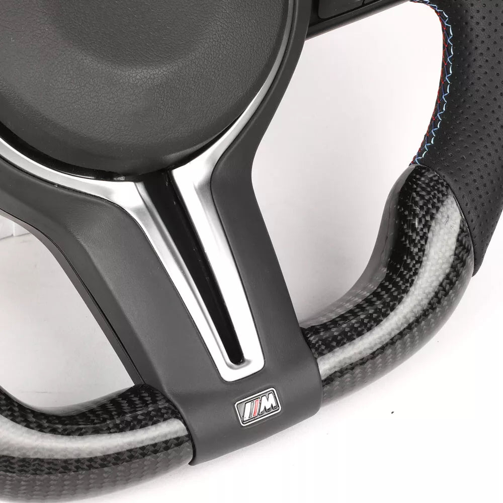 Carbon Fiber M Steering Wheel Replacement - BMW F Chassis