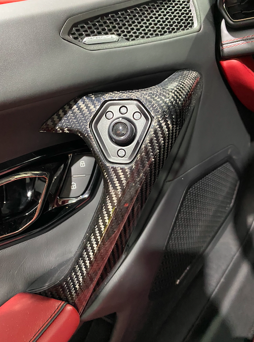 Dry Carbon Fiber Door Handel Cover -  Lamborghini Huracan