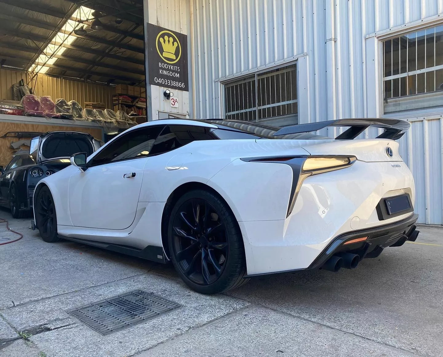 Carbon Fiber AP Wing - Lexus LC500