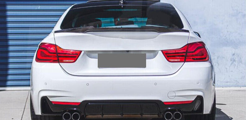 ABS Gloss Black MP Style Rear Diffuser - BMW F32/F33/F36 4 Series