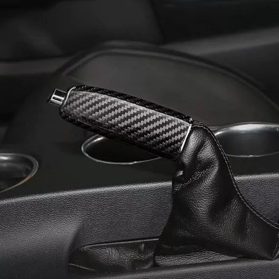 Carbon Fiber Handbrake Cover - Ford Mustang