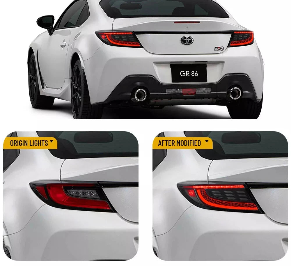 Full LED Rear Tail lights - Toyota GR86 Subaru BRZ 2022-2024